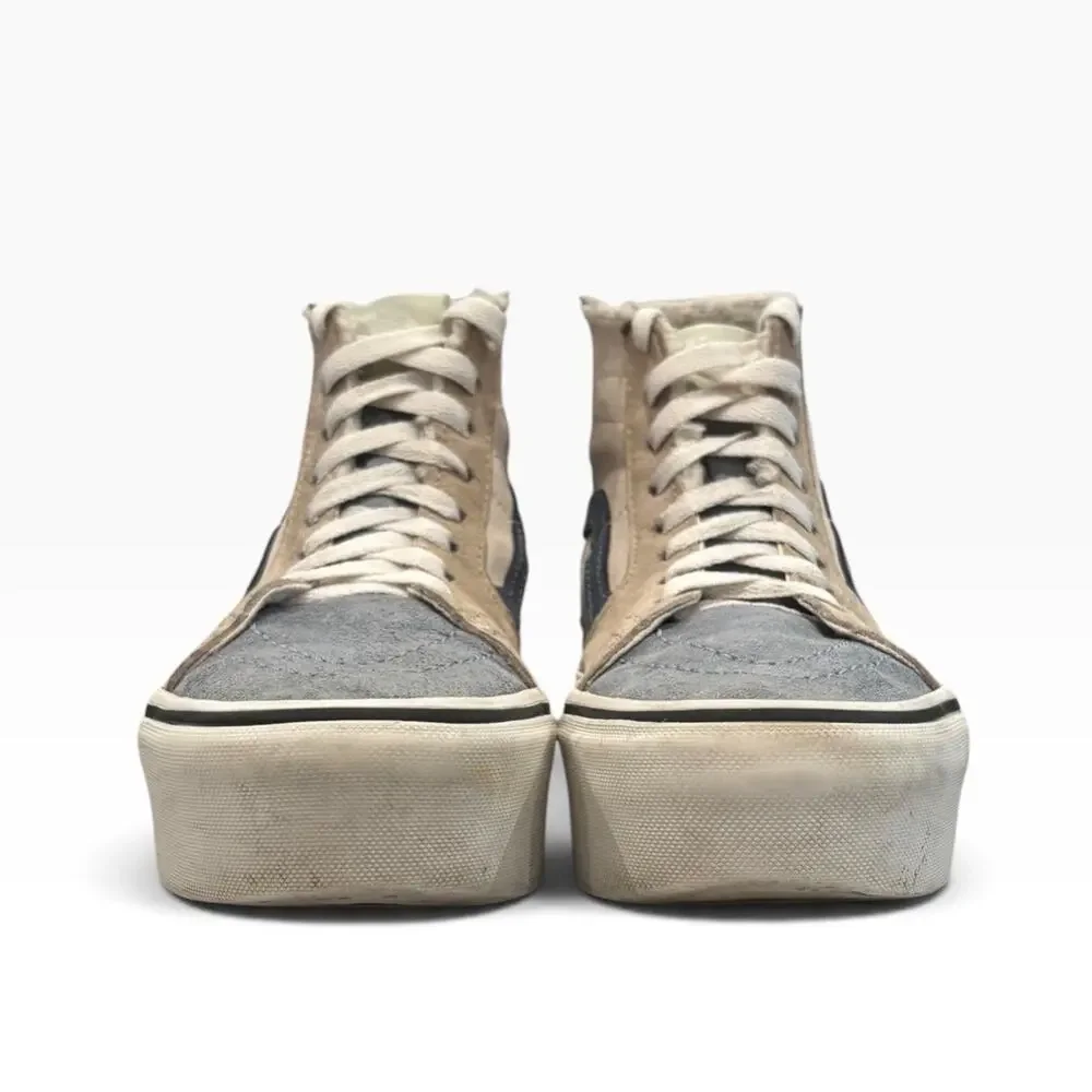 Vans Sk8-Hi Women’s 6 M 4.5 Pastel Suede Sherpa HEIQ Water Repellent High Top